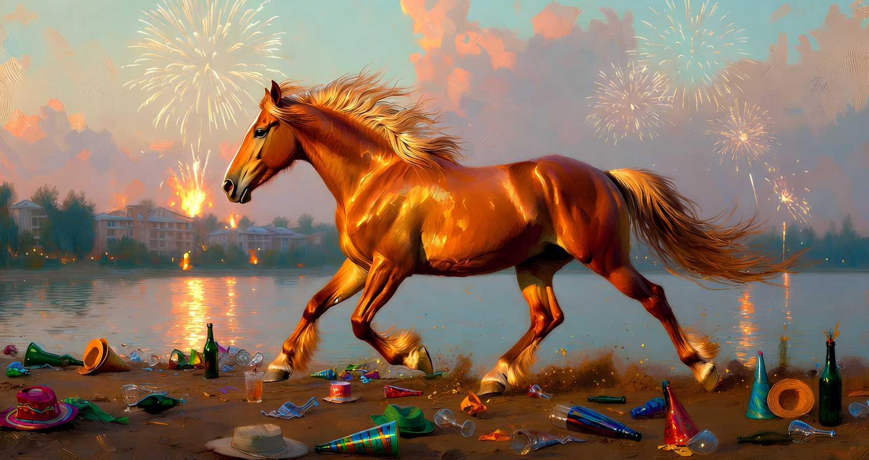 The Year of the Horse 2026, a poem by Sterling Warner at Spillwords.com