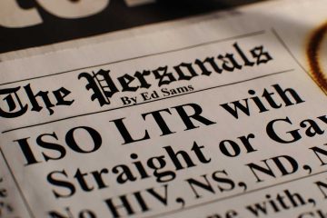 The Personals, a poem by Ed Sams at Spillwords.com