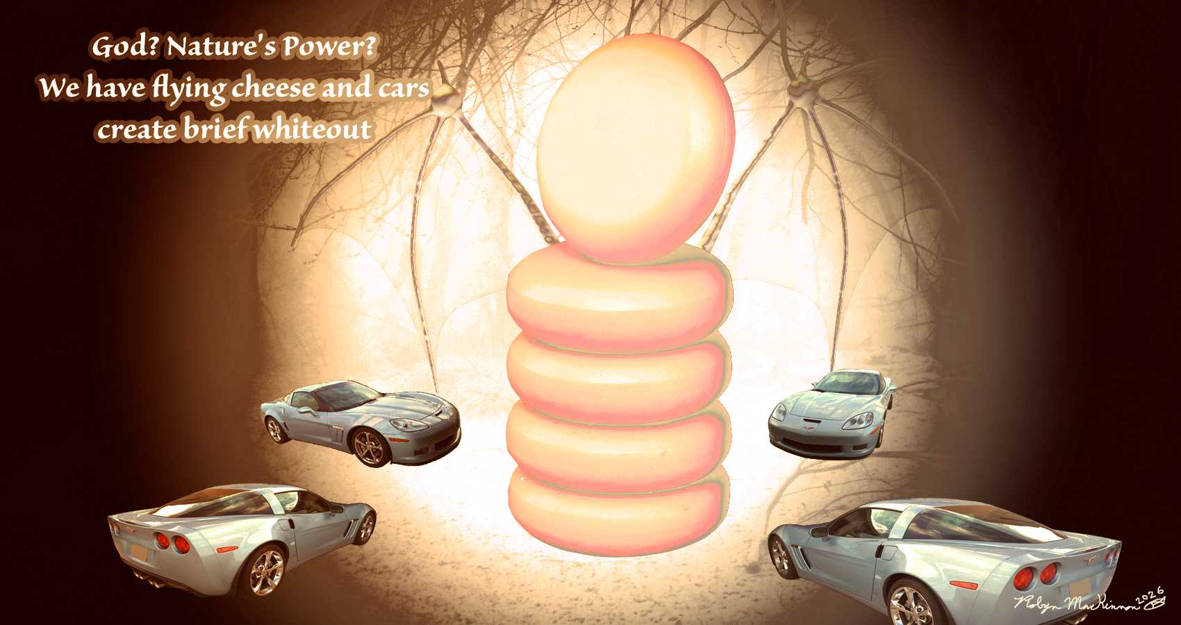 Flying Cheese and Cars by Robyn MacKinnon at Spillwords.com