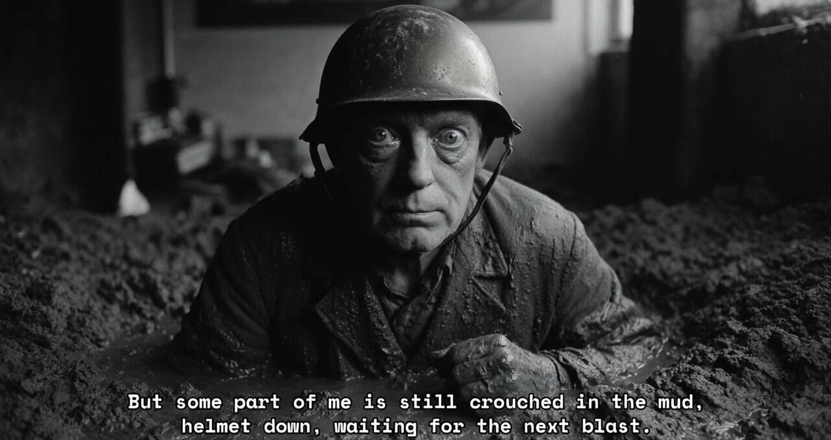 Shellshock, poetry by Mark Woodward at Spillwords.com