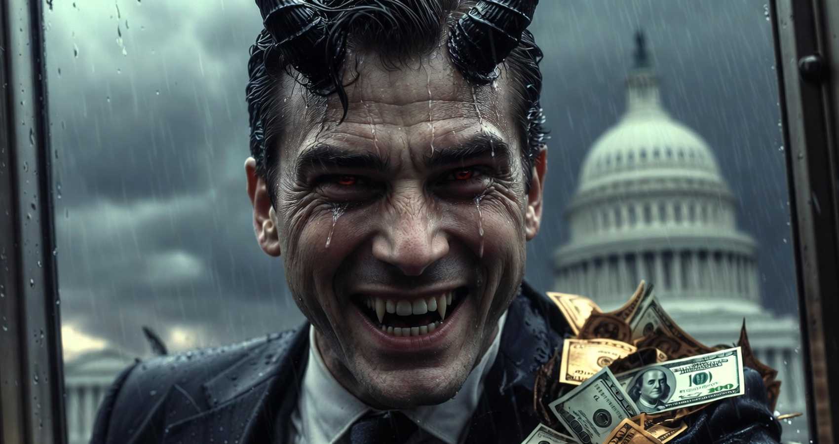 The Devil in Congress: A Poetic Reflection, a poem by Andy Cooper