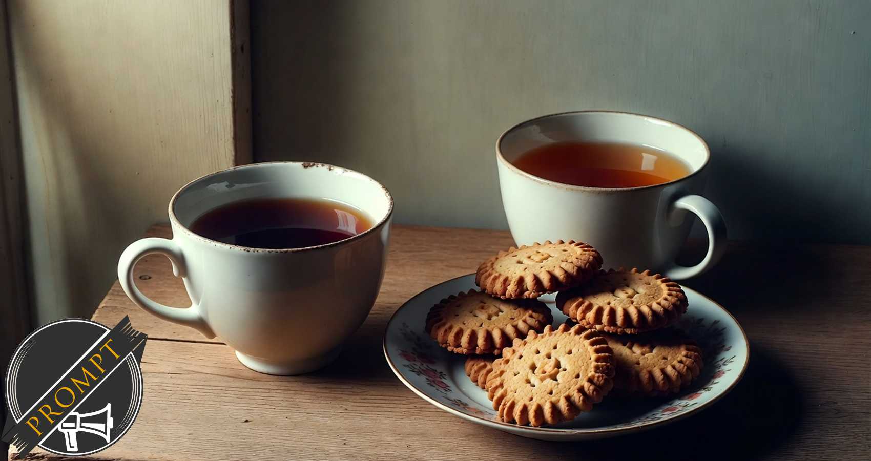 Two Cups of Tea, a poem by Sean Mathews at Spillwords.com