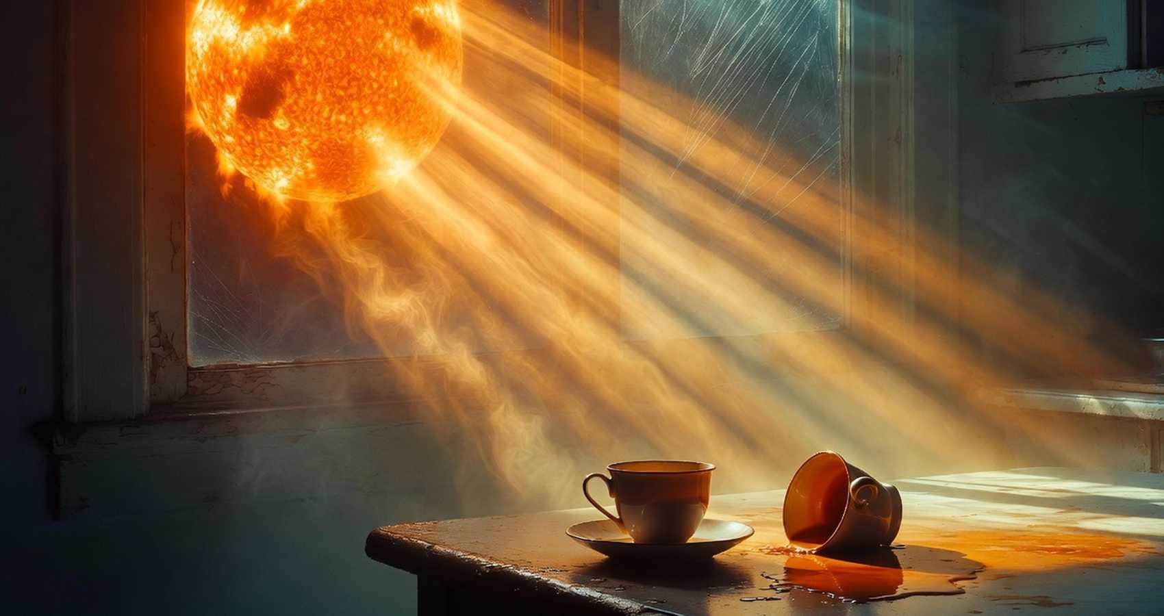 Orange Sun, micropoetry by Bala at Spillwords.com