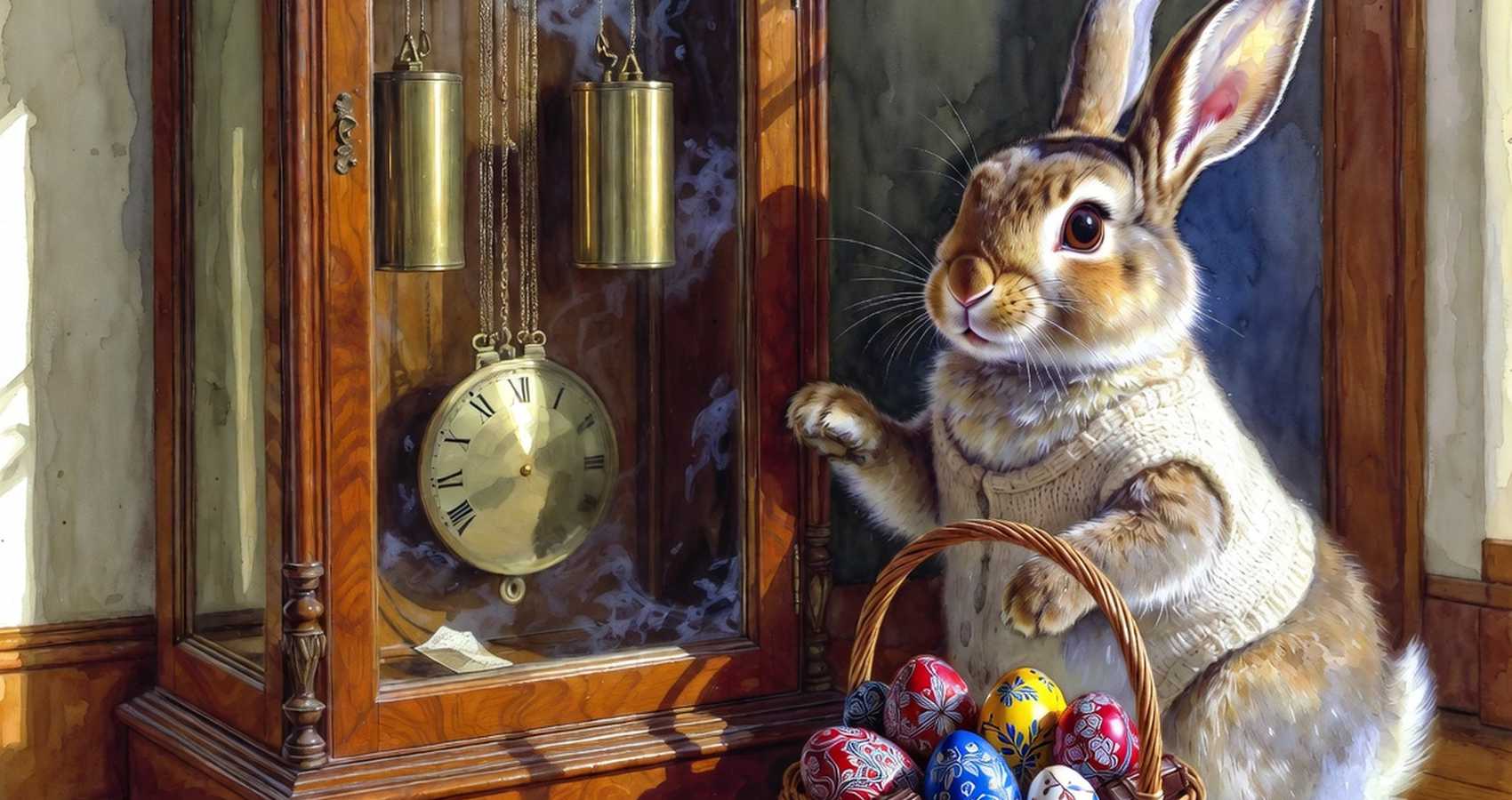 The Easter Grandfather Clock, a short story by Emile B. LaCerte Jr. at Spillwords.com