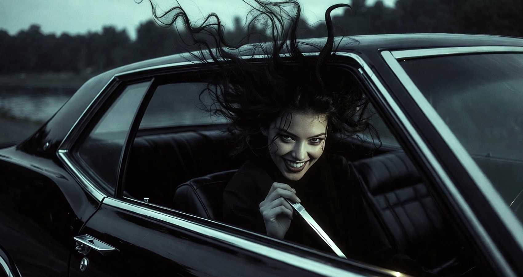 Trapped by Poseidon in a Chevy Impala, poetry by Barbara Harris Leonhard at Spillwords.com